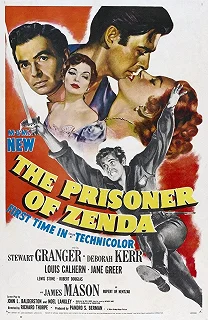 Постер Узник крепости Зенда (The Prisoner of Zenda)